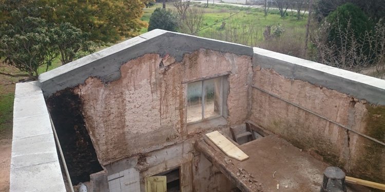 Création d’une arase de toiture